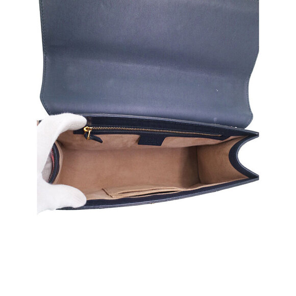 Gucci Padlock Python Chain Shoulder Bag - Picture 3 of 9